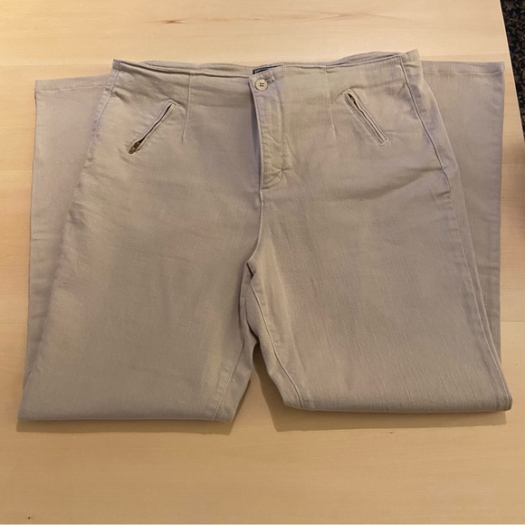 NYDJ cream US 18 cotton and spandex pants. High quality. - Picture 4 of 8